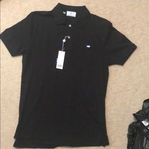 Southern Tide Black Polo (Small)